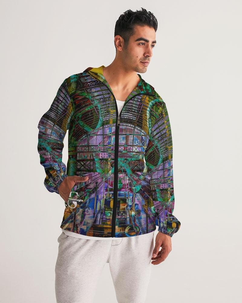 Men's Windbreaker-Abstract No.210 - Elementologie