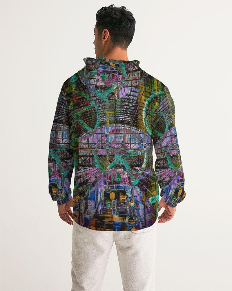 Men's Windbreaker-Abstract No.210 - Elementologie