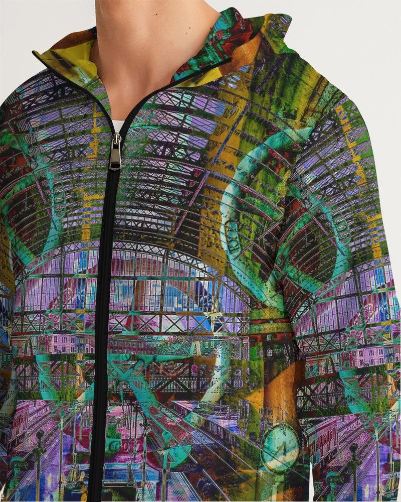 Men's Windbreaker-Abstract No.210 - Elementologie