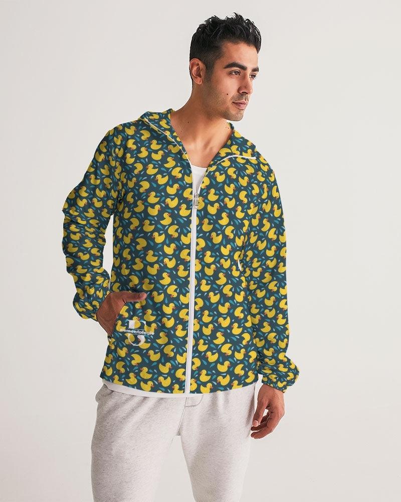 Men's Windbreaker-Rubber Ducky - Elementologie