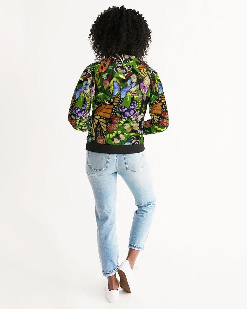 Women's Bomber Jacket-Papillon - Elementologie