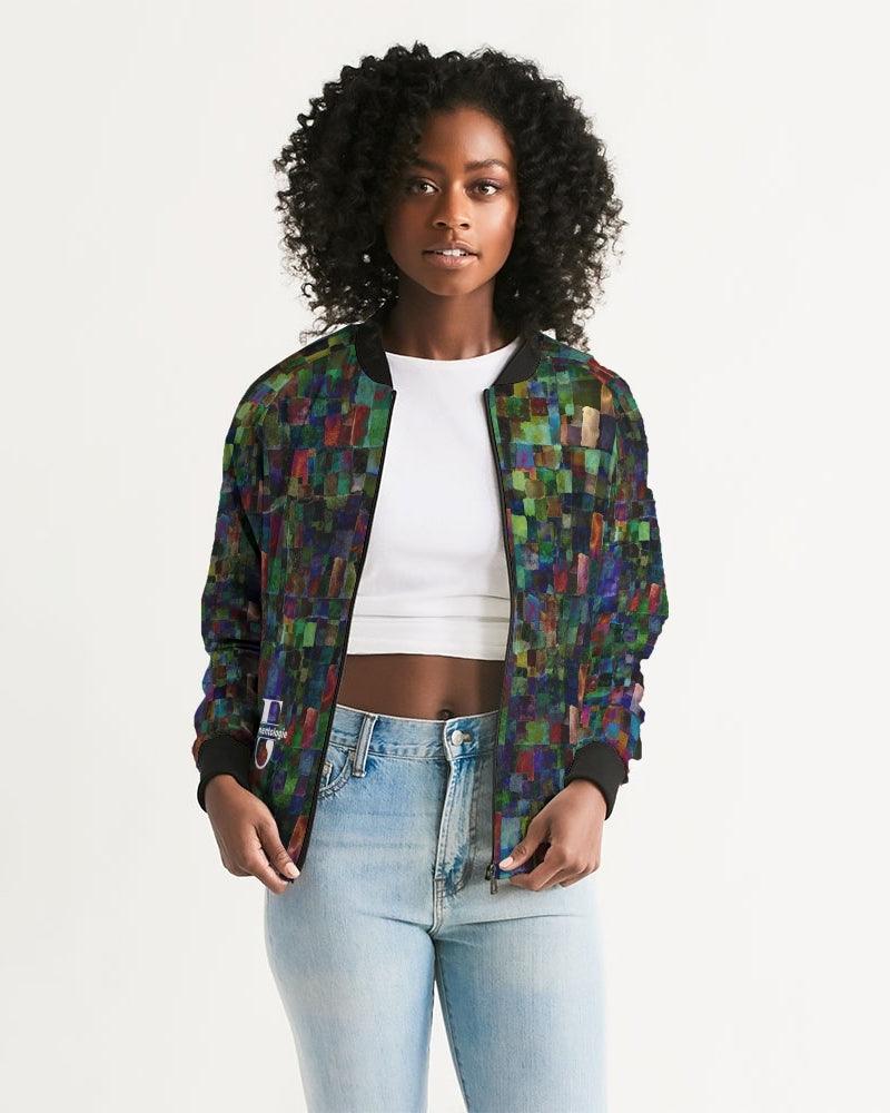 Women's Bomber Jacket-Mosaic - Elementologie