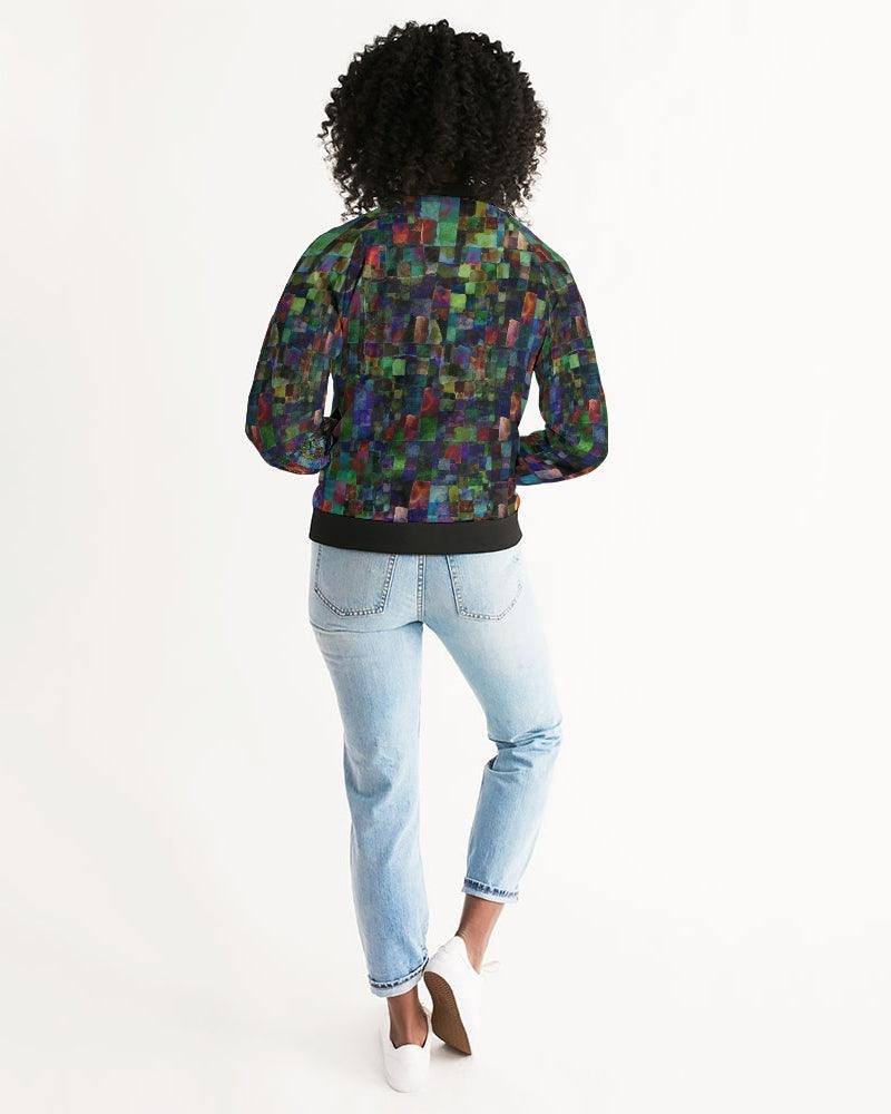 Women's Bomber Jacket-Mosaic - Elementologie