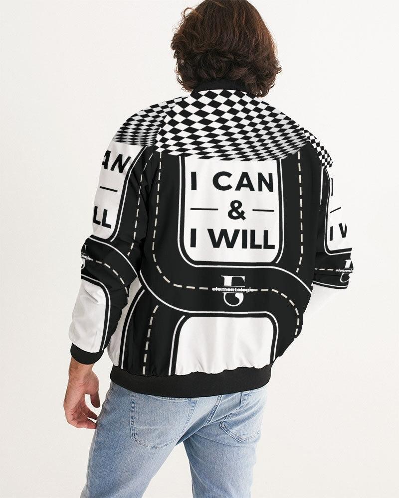 Men's Bomber Jacket-I Can and I Will - Elementologie