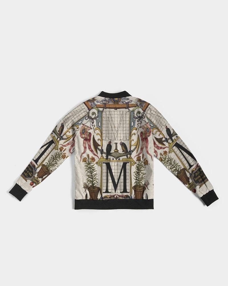 Women's Bomber Jacket-Letter M - Elementologie