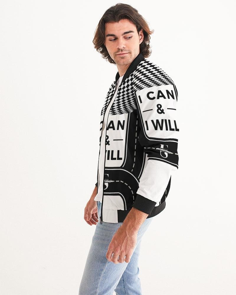 Men's Bomber Jacket-I Can and I Will - Elementologie