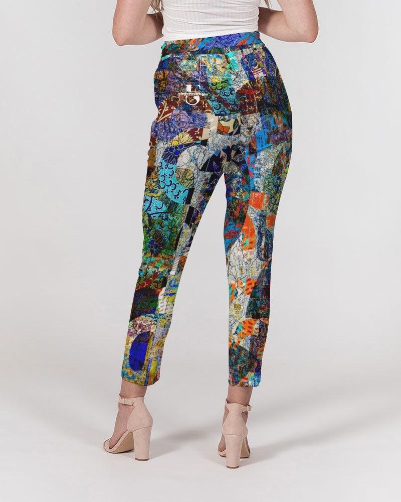 Women's Belted Tapered Pants-Calliope - Elementologie