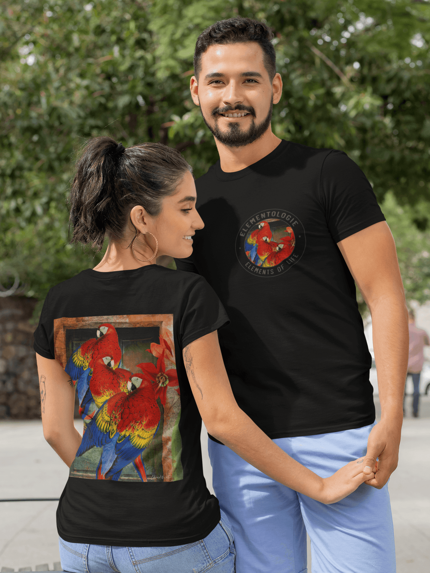 Unisex Deluxe T-shirt-3 Amigos - Elementologie