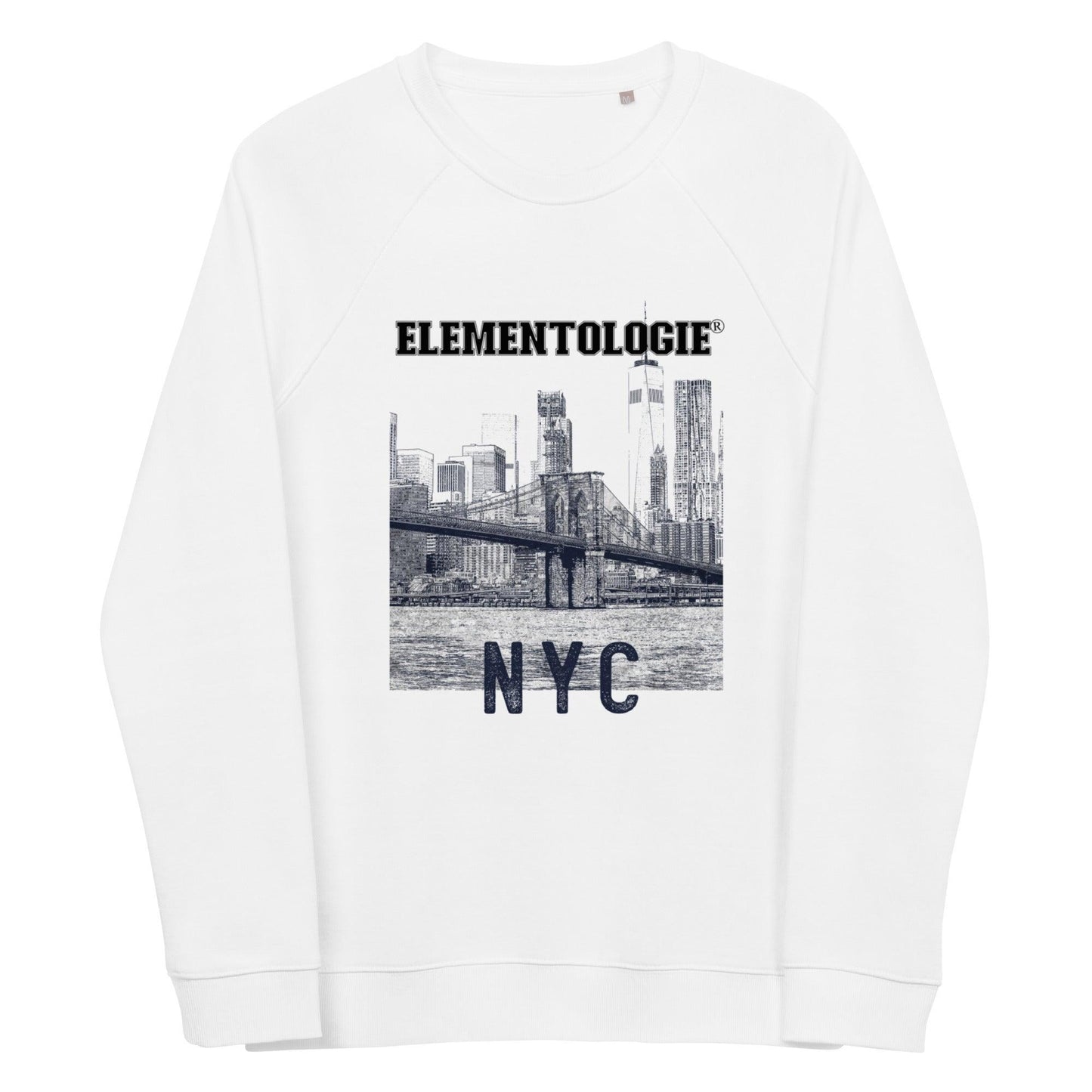 Unisex Organic Raglan Sweatshirt - Elementologie