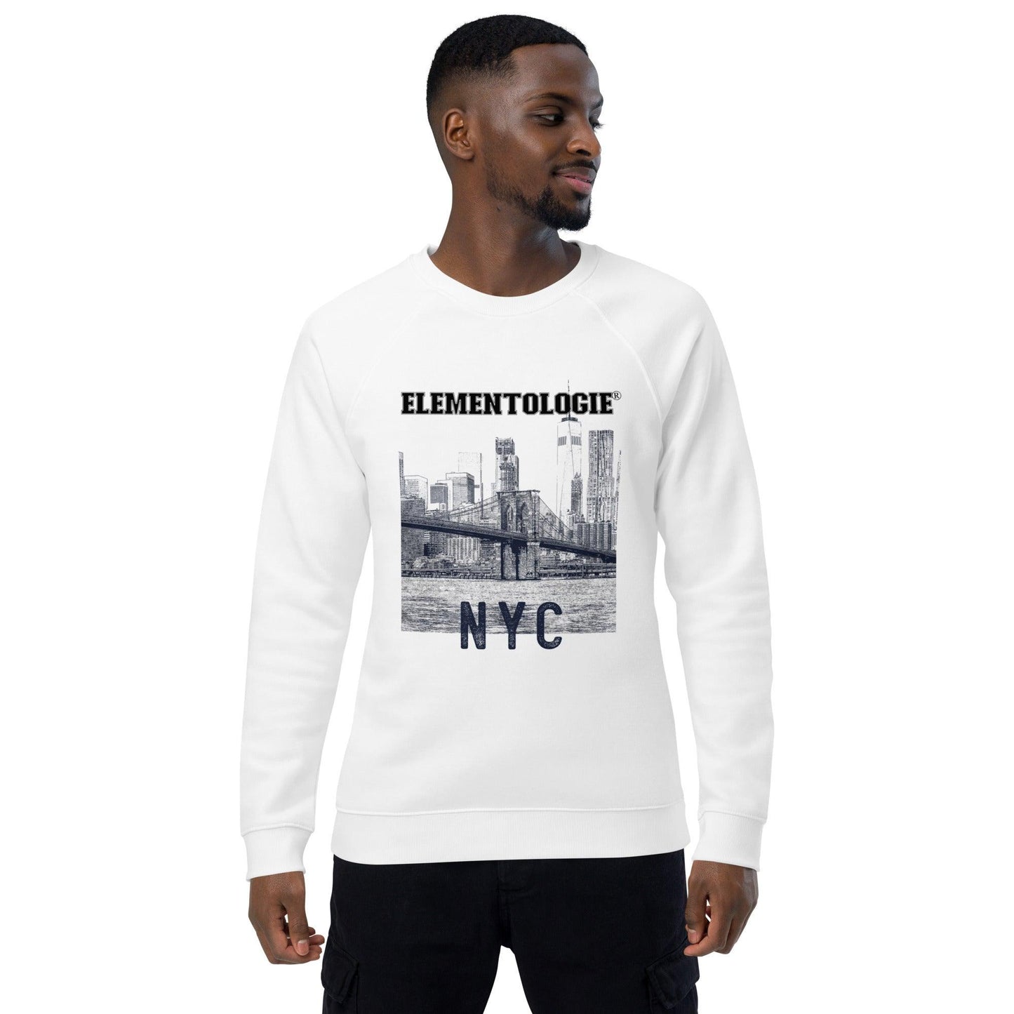 Unisex Organic Raglan Sweatshirt - Elementologie