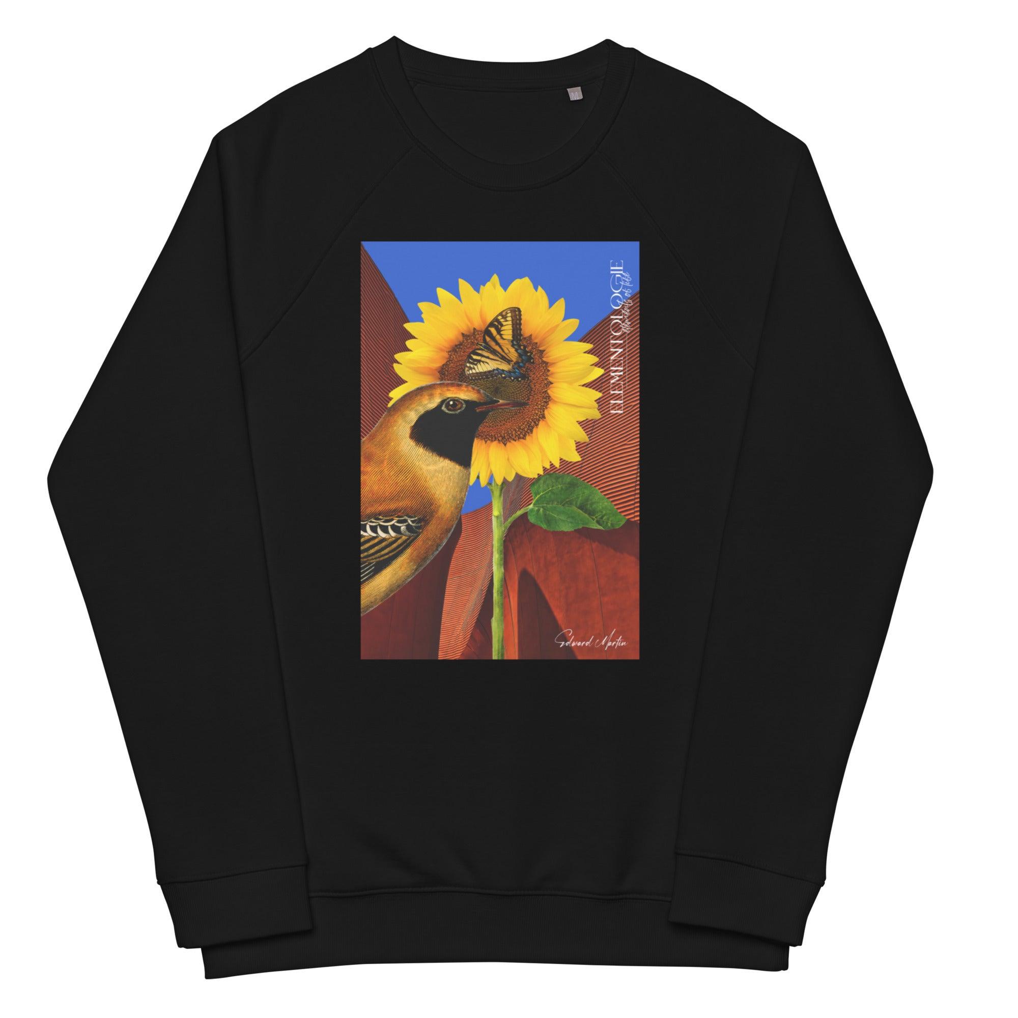 Unisex Organic Raglan Sweatshirt-Summer Days - Elementologie
