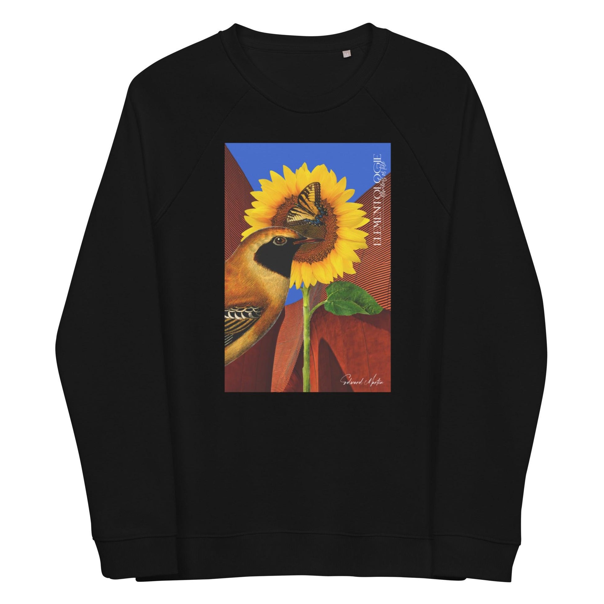 Unisex Organic Raglan Sweatshirt-Summer Days - Elementologie