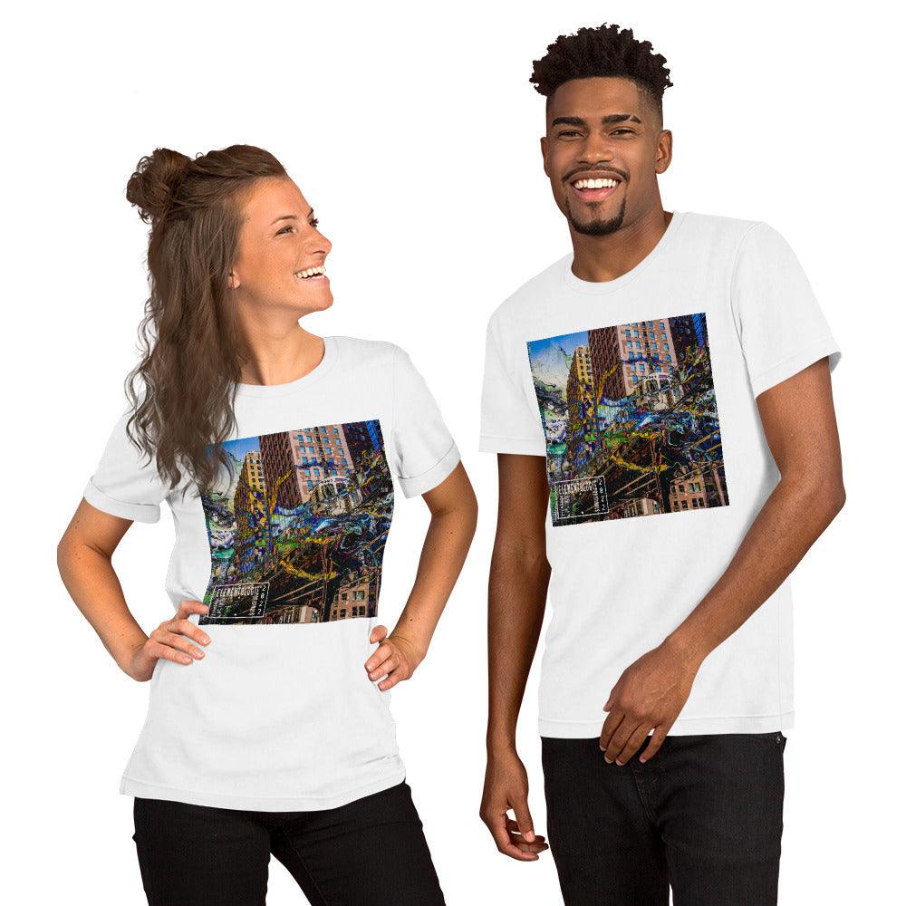 Unisex T-Shirt-100% Cotton-Abstract No.47 - Elementologie