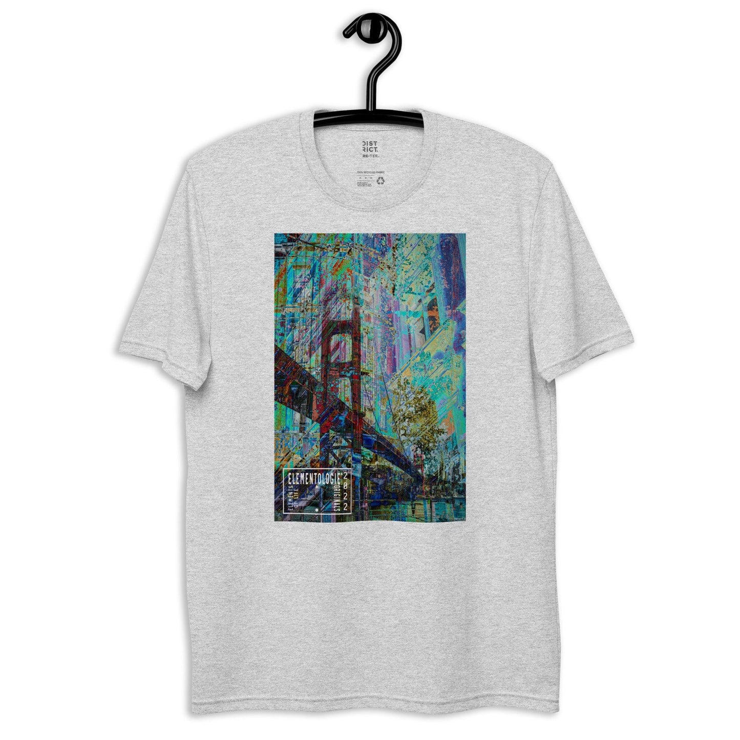 Unisex Recycled T-Shirt-Abstract No.84 - Elementologie