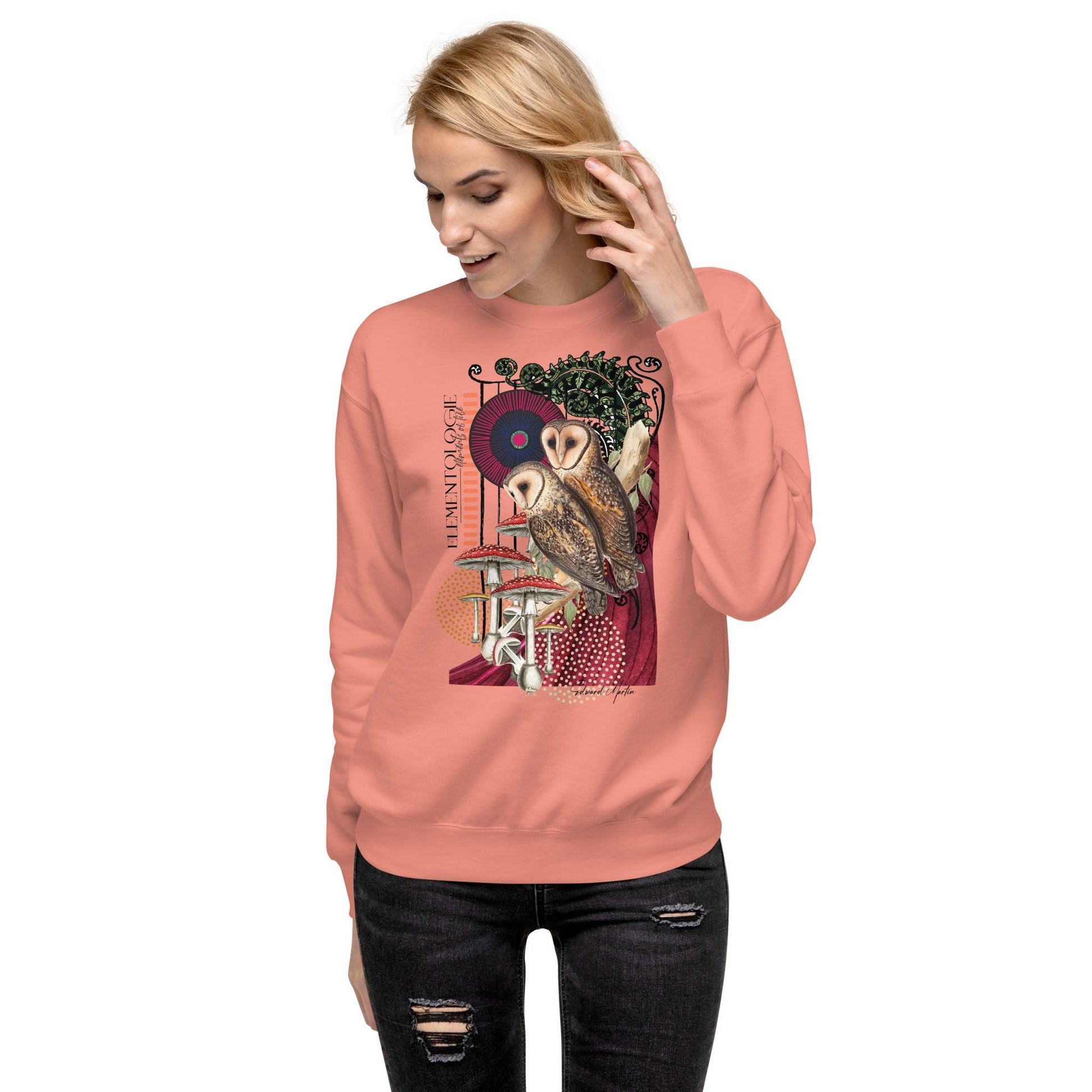 Unisex Premium Sweatshirt-Magical Forest - Elementologie