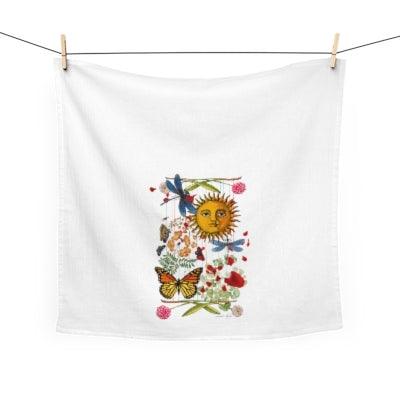 Tea Towel-Happy Day in the Garden - Elementologie