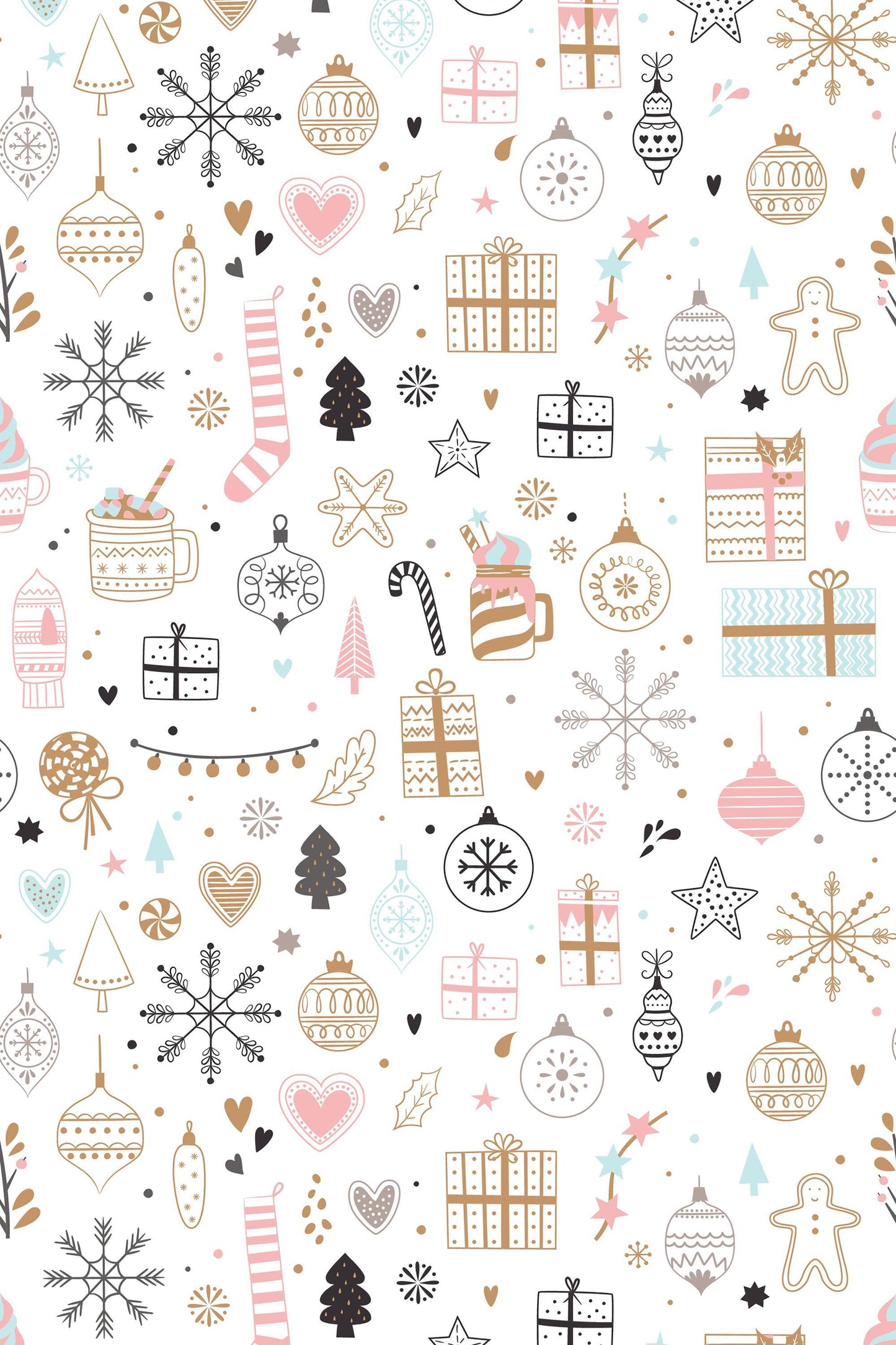 Wrapping Paper -Cottage Christmas - Elementologie