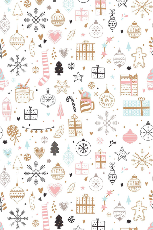 Wrapping Paper -Cottage Christmas - Elementologie