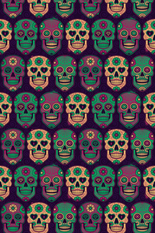 Wrapping Paper -Sugar Skulls - Elementologie