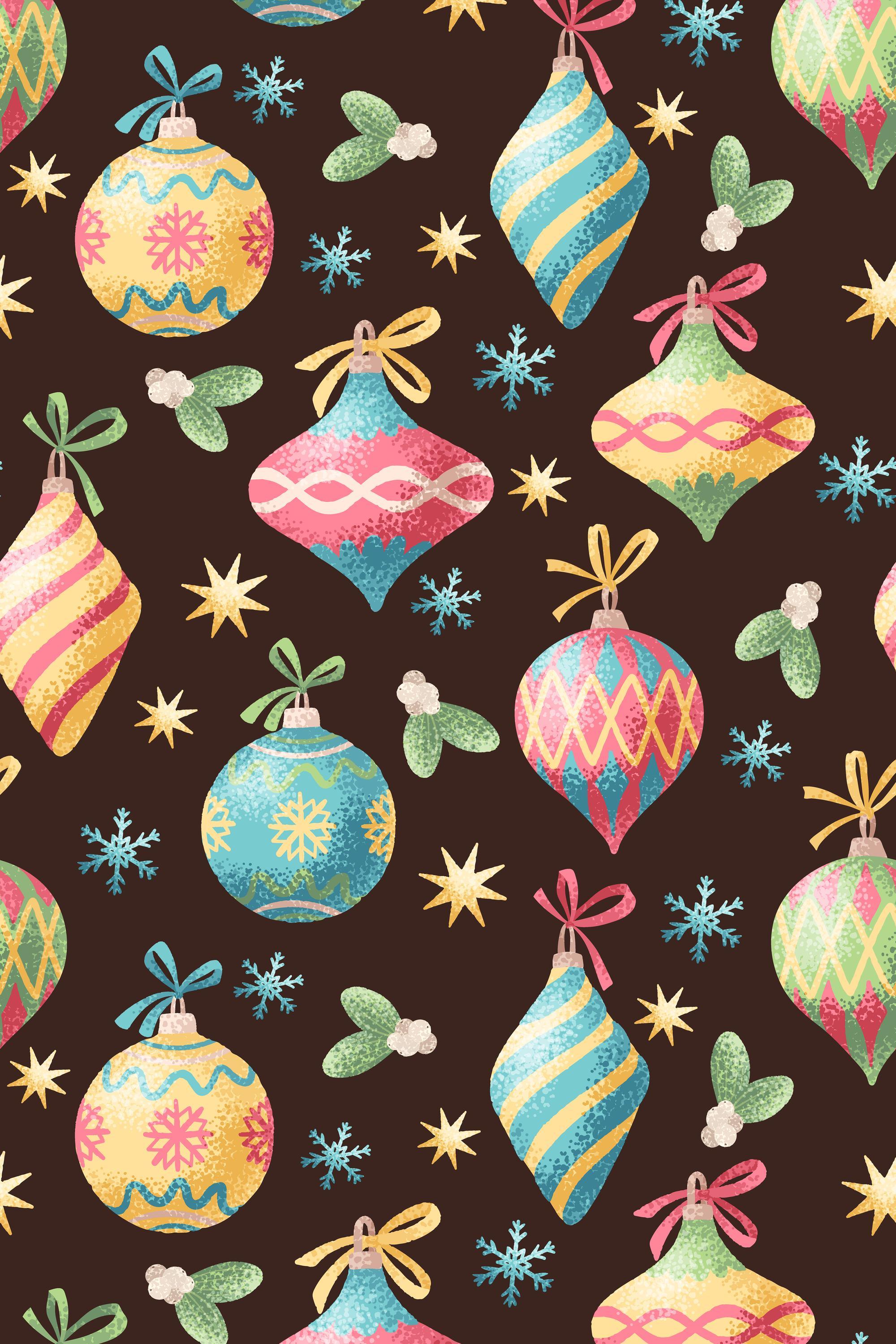 Wrapping Paper -Baubles - Elementologie
