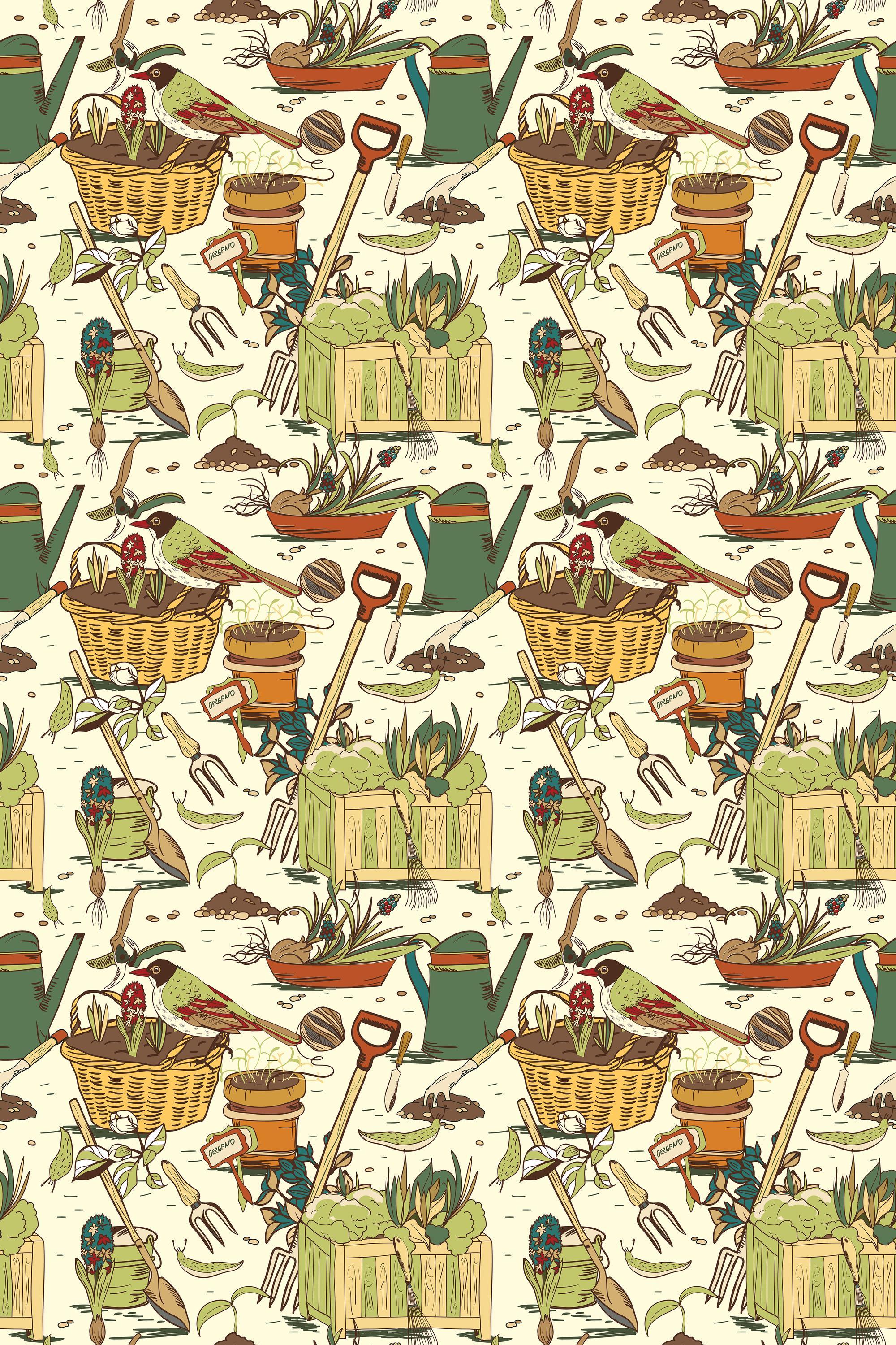 Wrapping Paper -The Garden Life - Elementologie