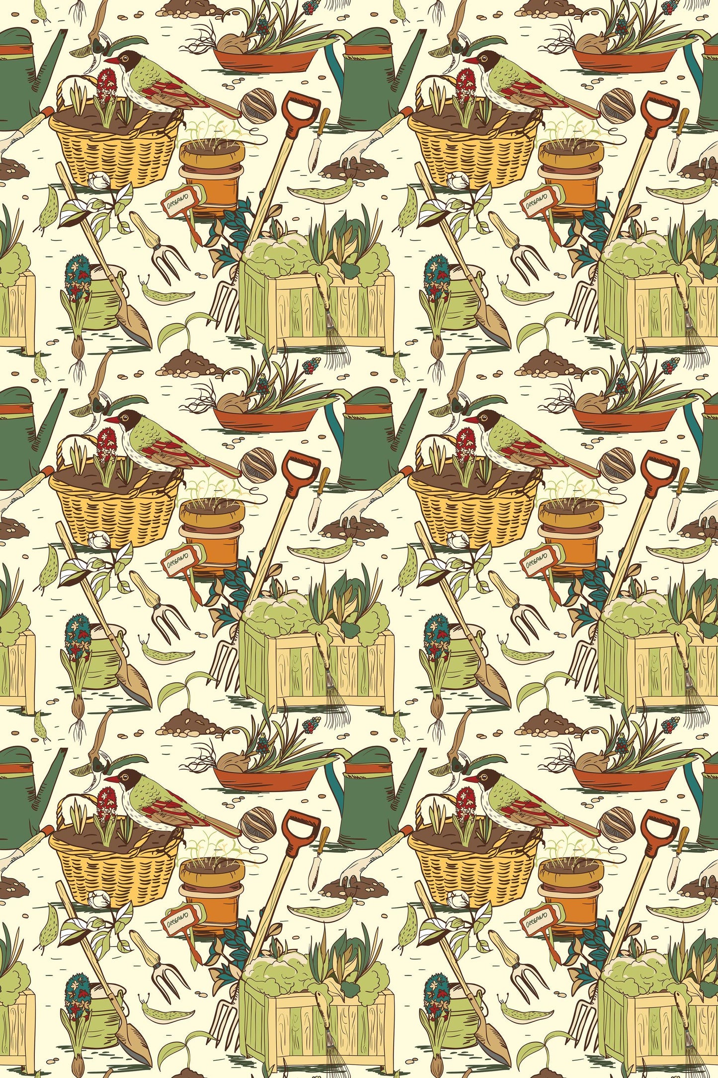 Wrapping Paper -The Garden Life - Elementologie