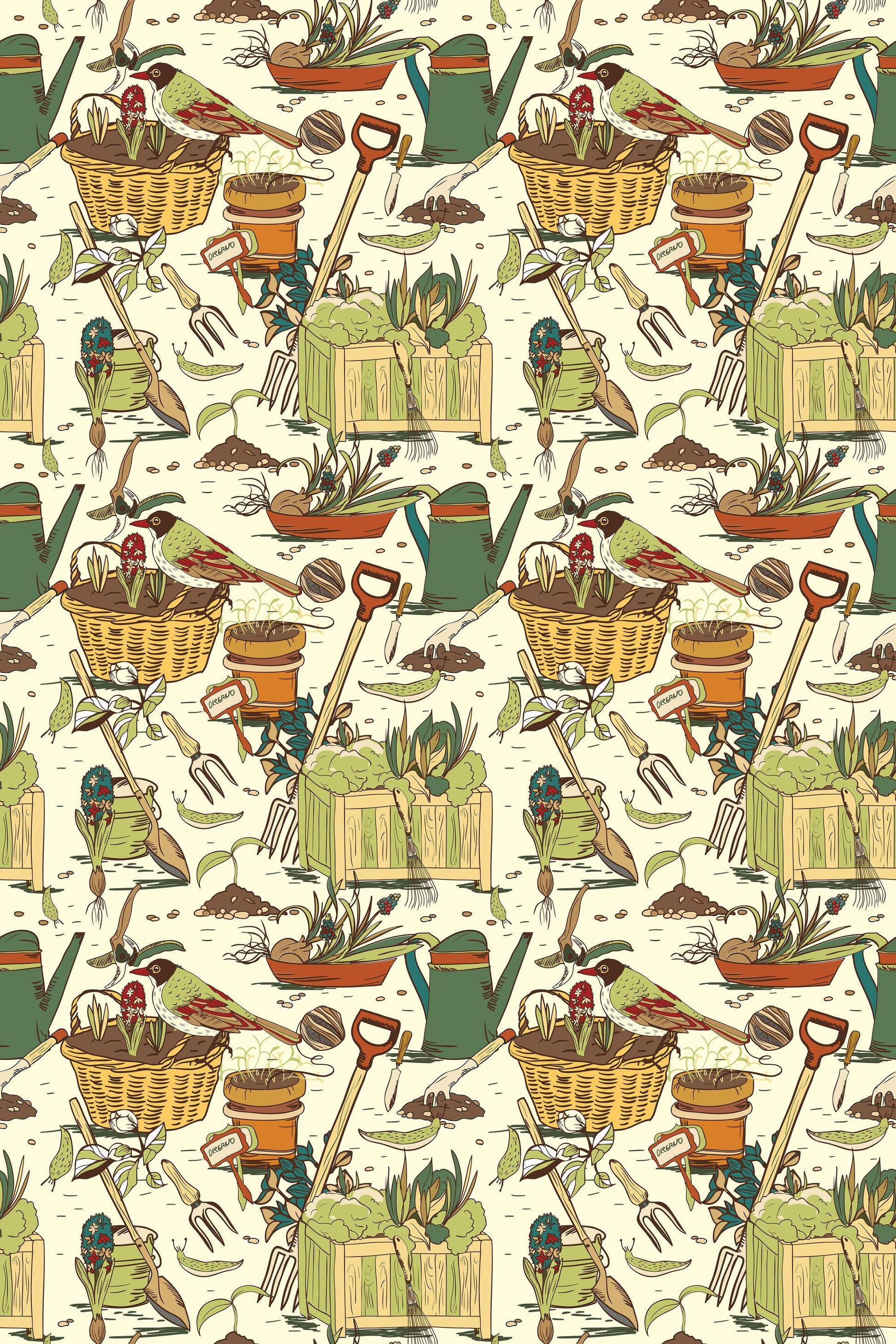 Wrapping Paper -The Garden Life - Elementologie