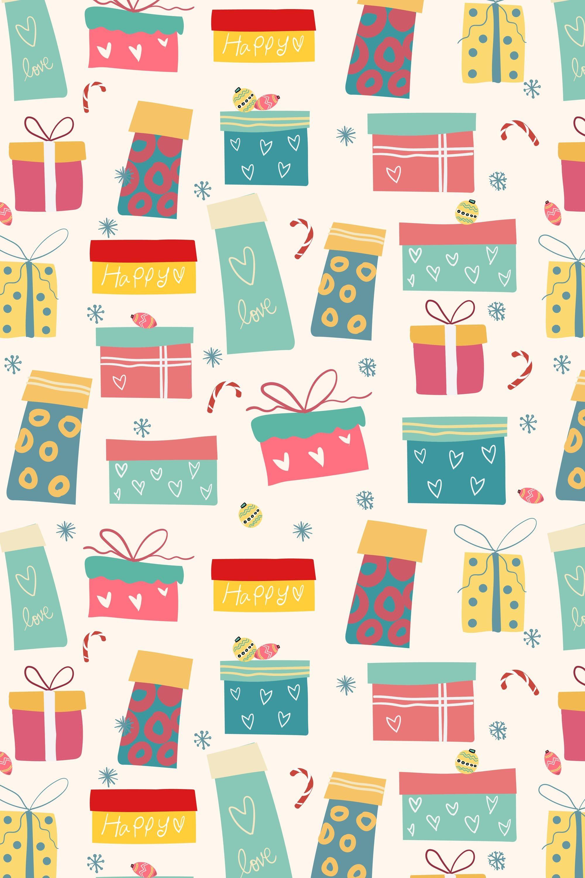 Wrapping Paper -Time to Give - Elementologie