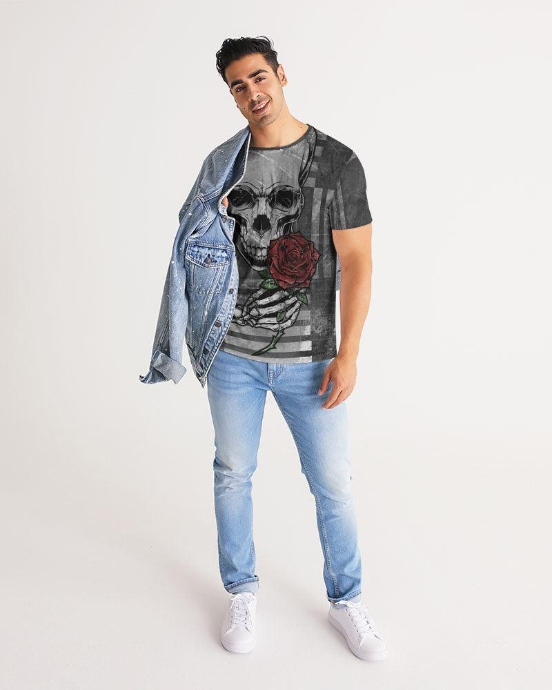 Men's Tee-Skull and Rose - Elementologie