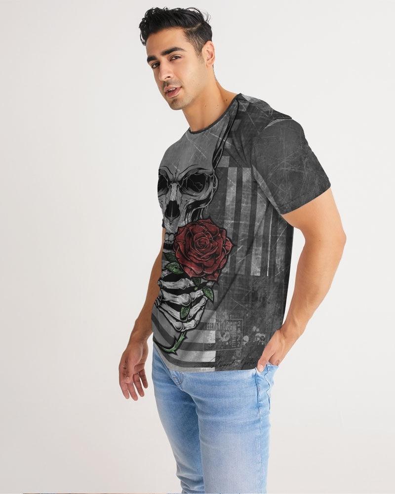 Men's Tee-Skull and Rose - Elementologie