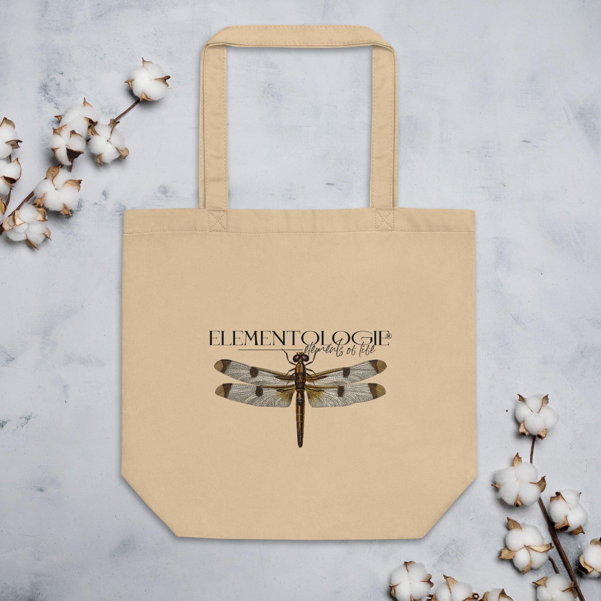 Eco Tote Bag-Dragonfly - Elementologie