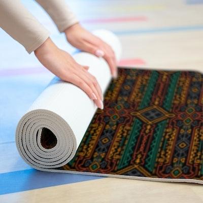 Foam Yoga Mat-Tribal Pattern - Elementologie