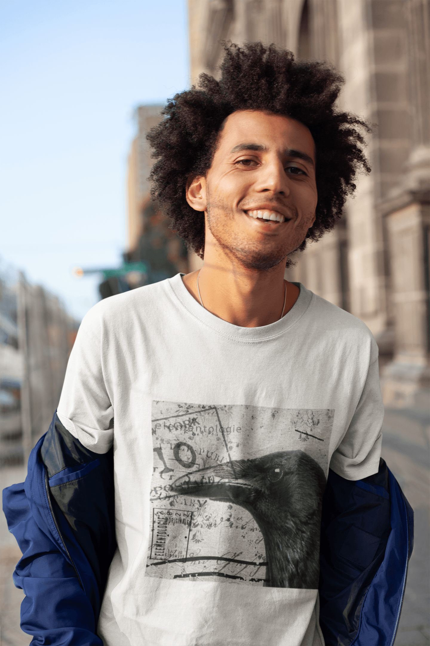 Sustainable T-Shirt-Raven - Elementologie