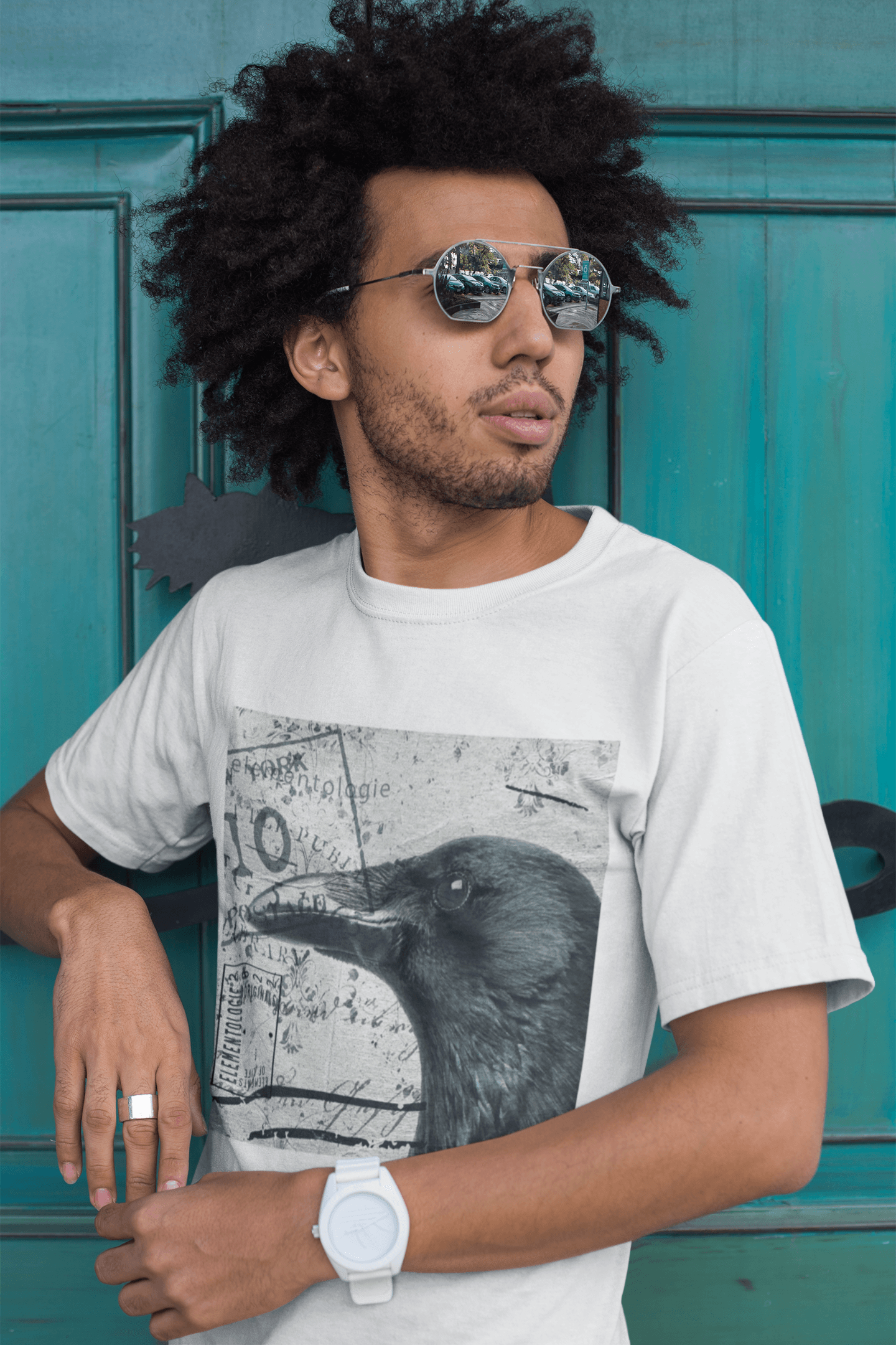 Sustainable T-Shirt-Raven - Elementologie