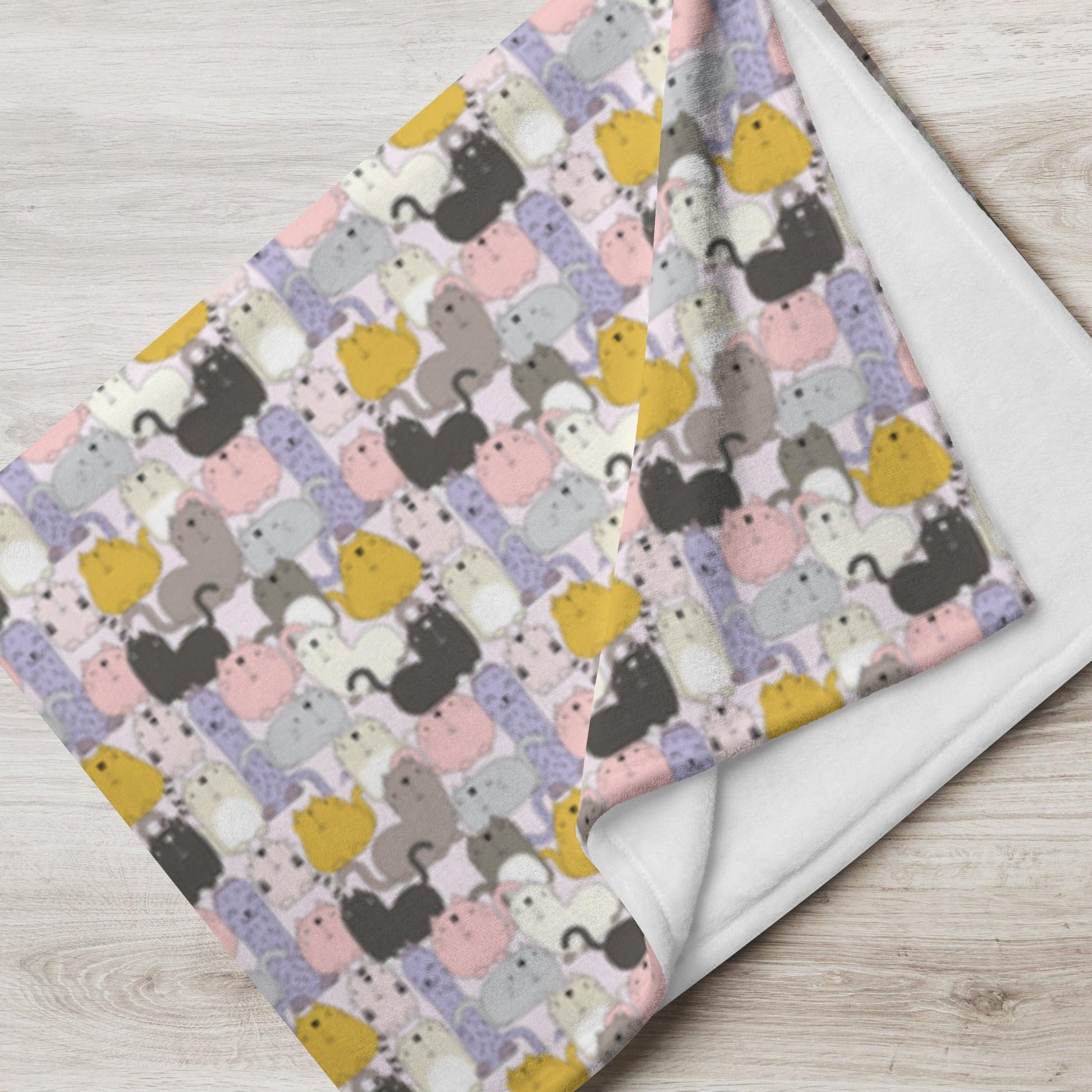 Throw Blanket-Purrfect - Elementologie