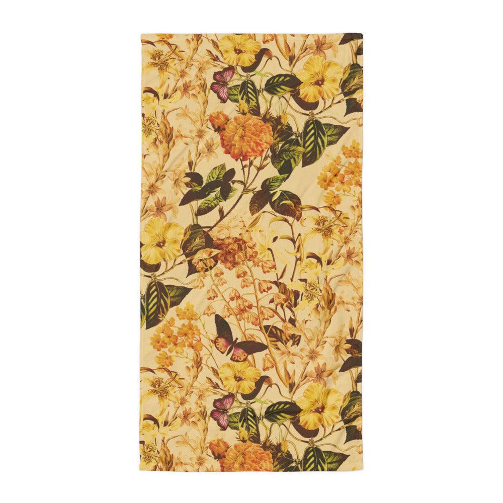 Towel-Vintage Flowers - Elementologie