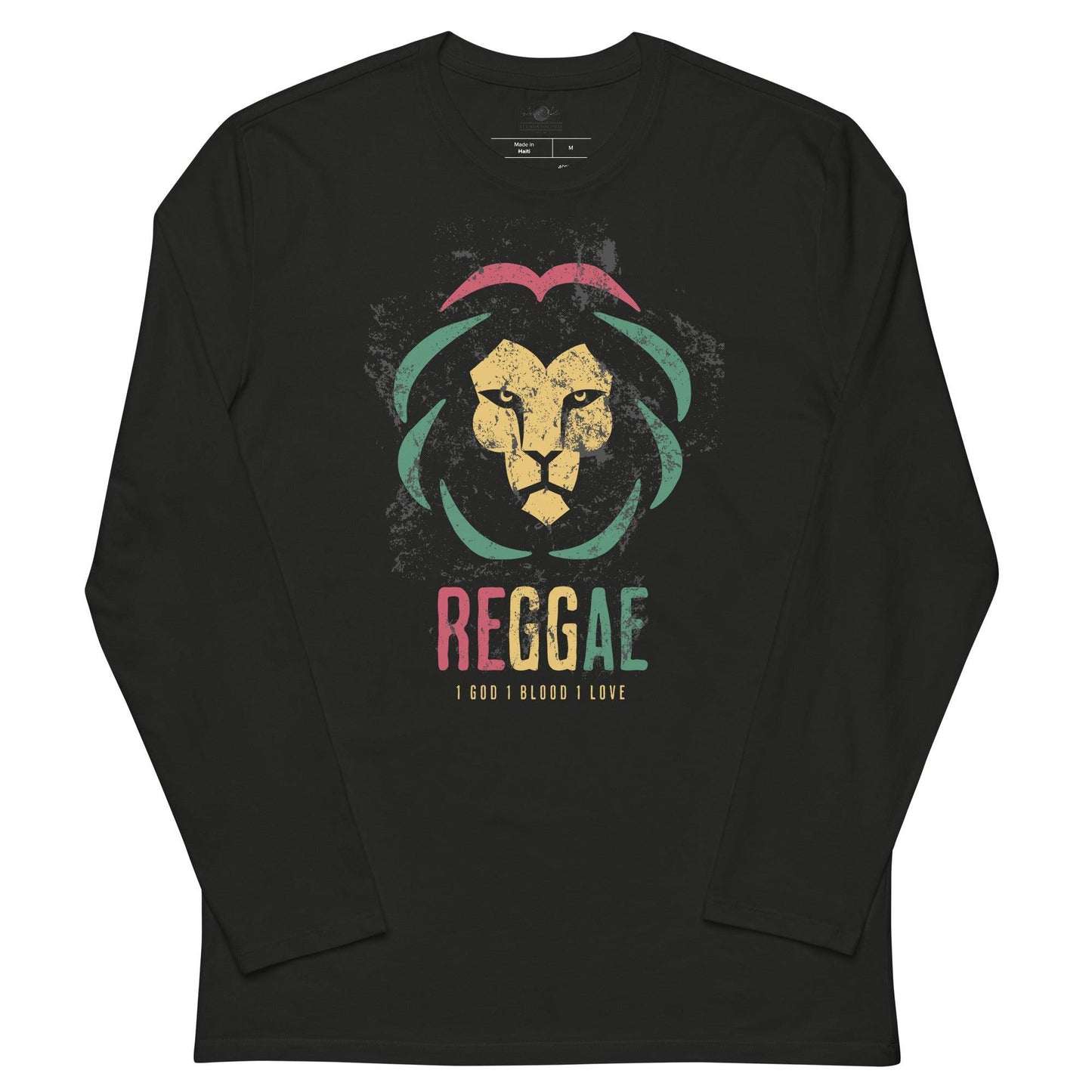 Unisex Fashion Long Sleeve Shirt-Reggae - Elementologie