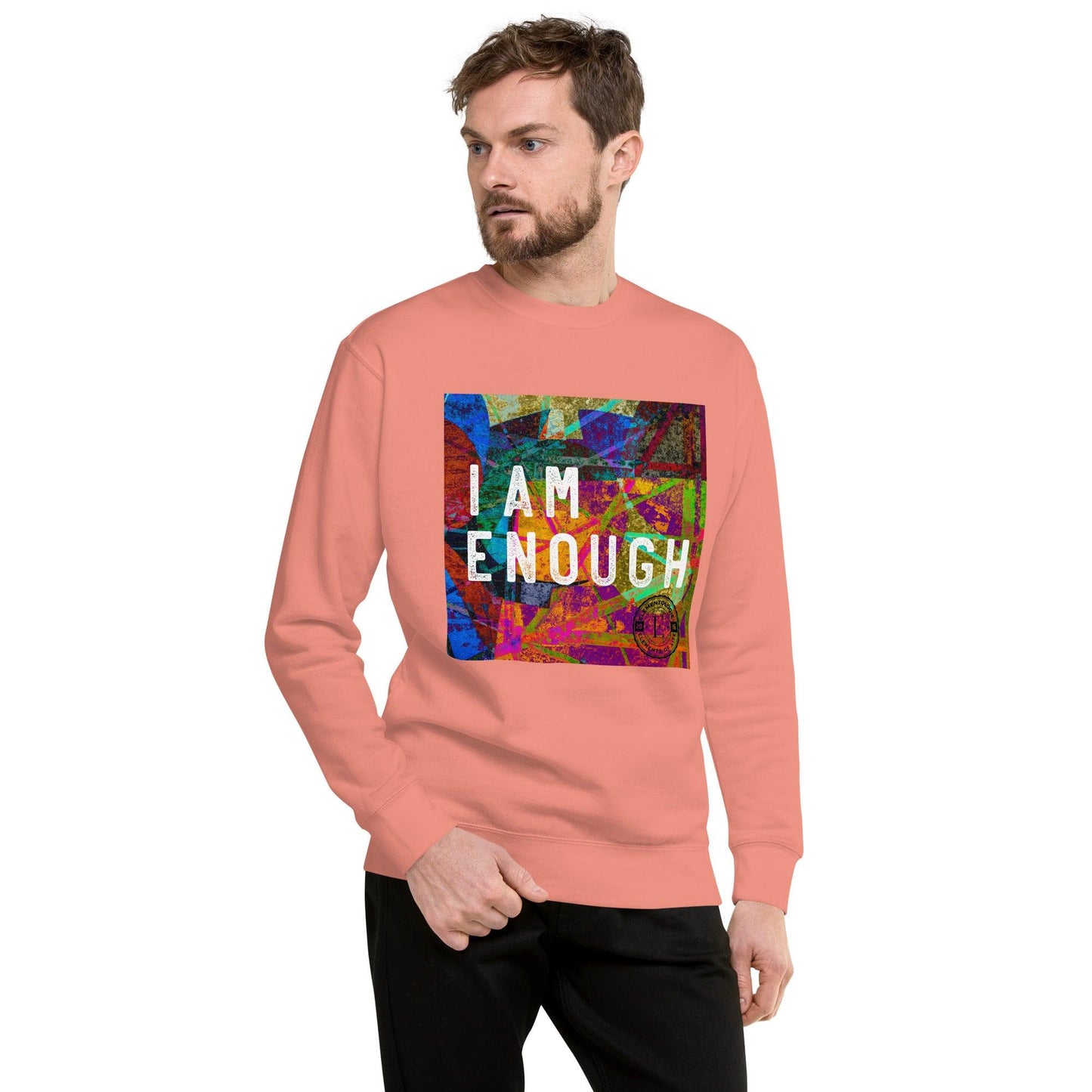 Unisex Premium Sweatshirt-I Am Enough - Elementologie