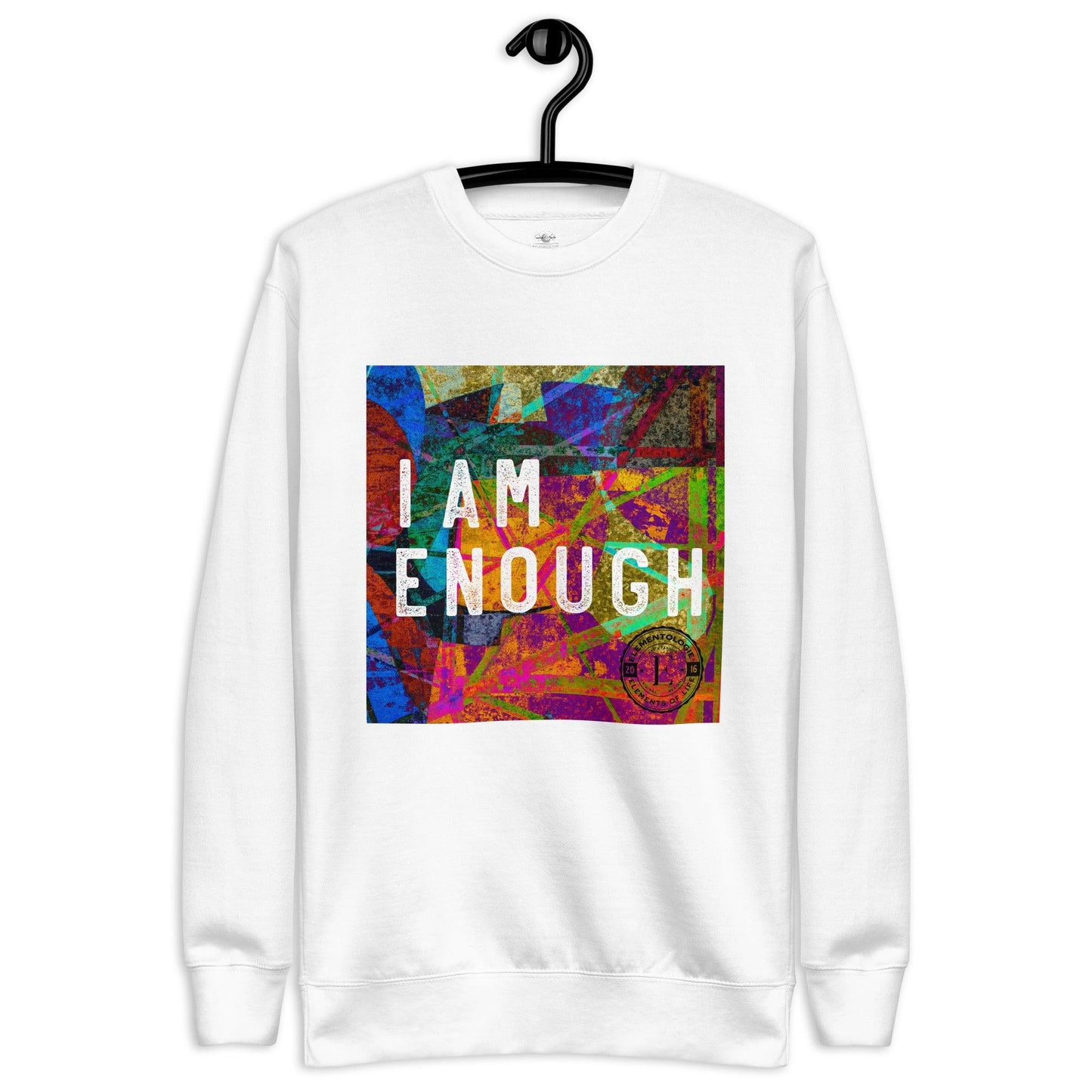 Unisex Premium Sweatshirt-I Am Enough - Elementologie