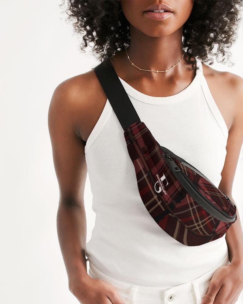 Crossbody Sling Bag-Rad Plaid - Elementologie