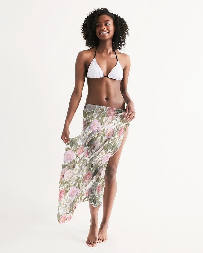 Swim Cover Up-Romantic Garden - Elementologie