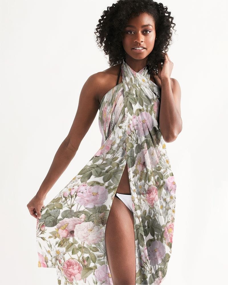 Swim Cover Up-Romantic Garden - Elementologie