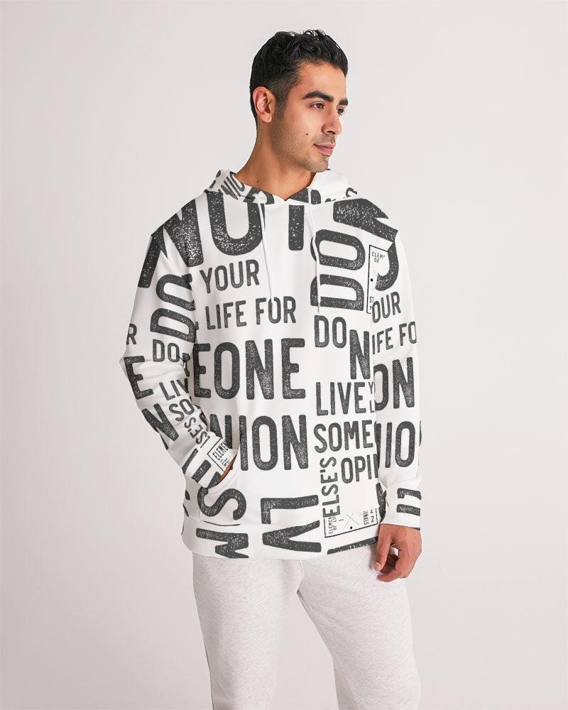 Men's Hoodie-Opinions - Elementologie