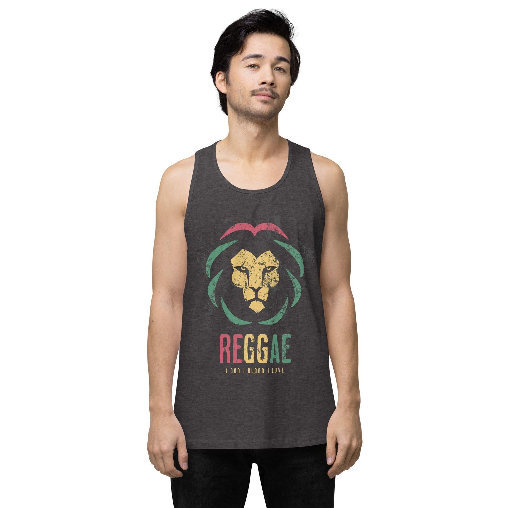 Men’s Premium Tank Top-Reggae - Elementologie