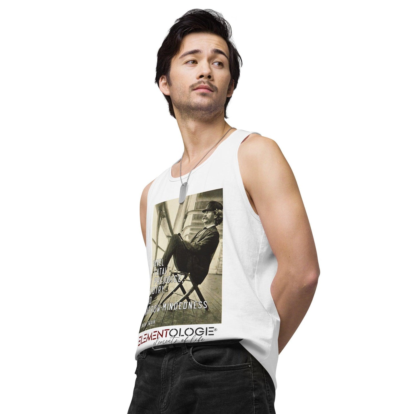 Men’s Premium Tank Top- - Elementologie