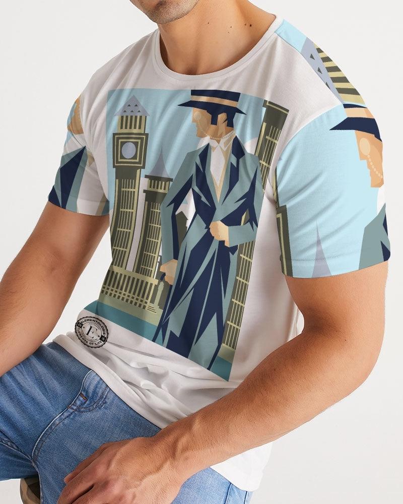 Men's Tee-Art Deco No.03 - Elementologie