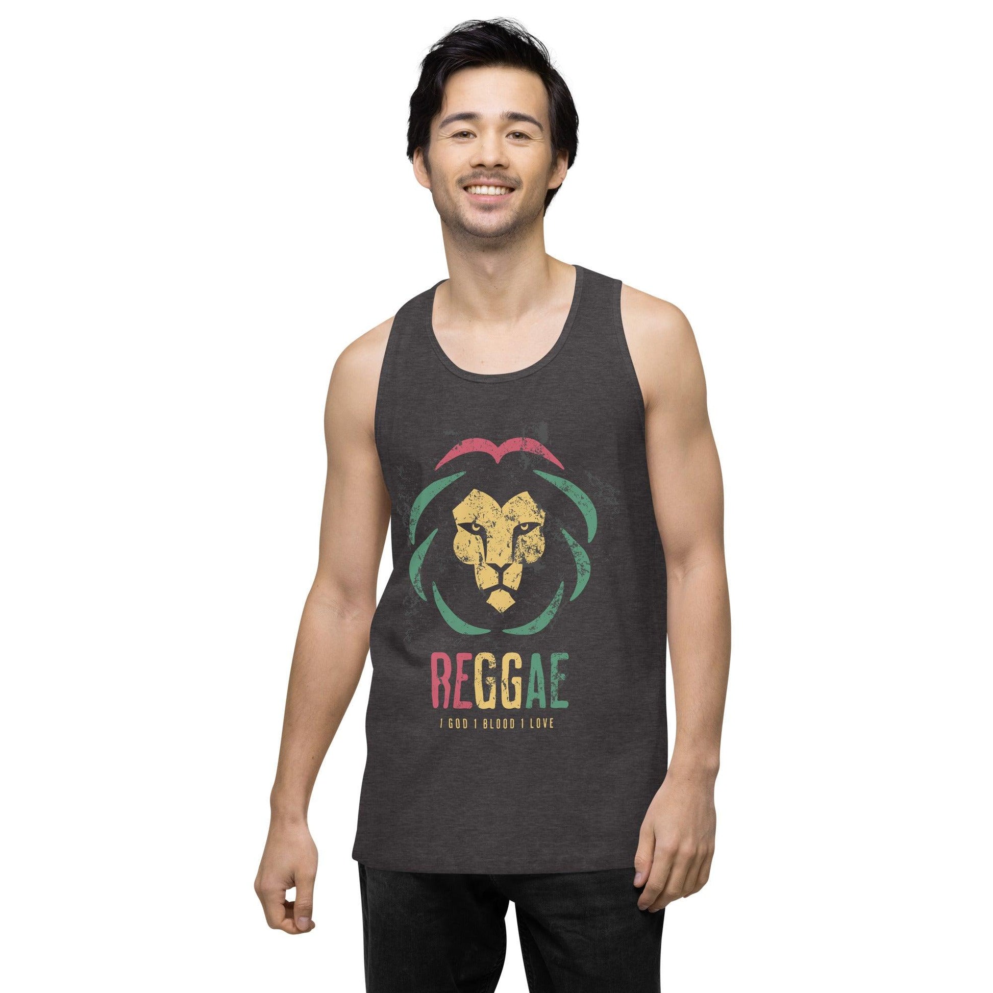 Men’s Premium Tank Top-Reggae - Elementologie