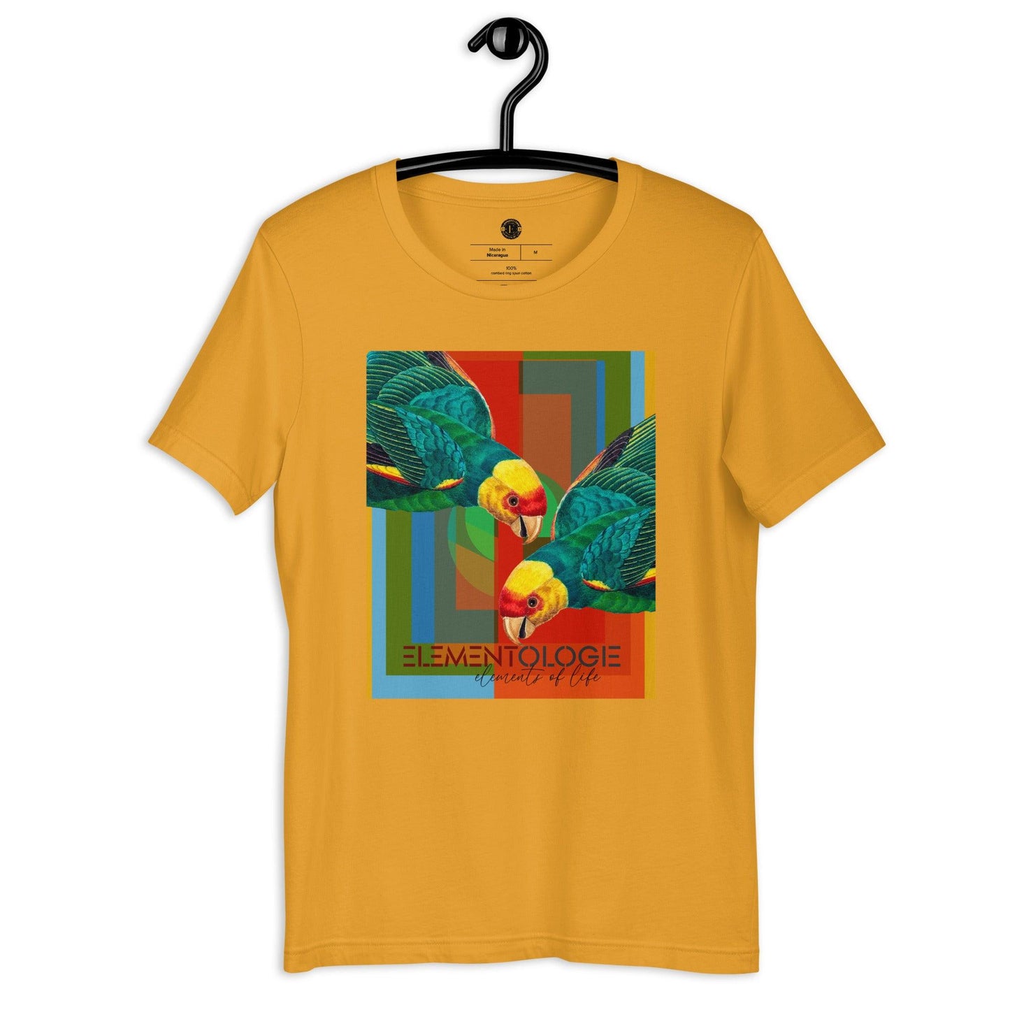 Unisex T-Shirt-Parakeets - Elementologie