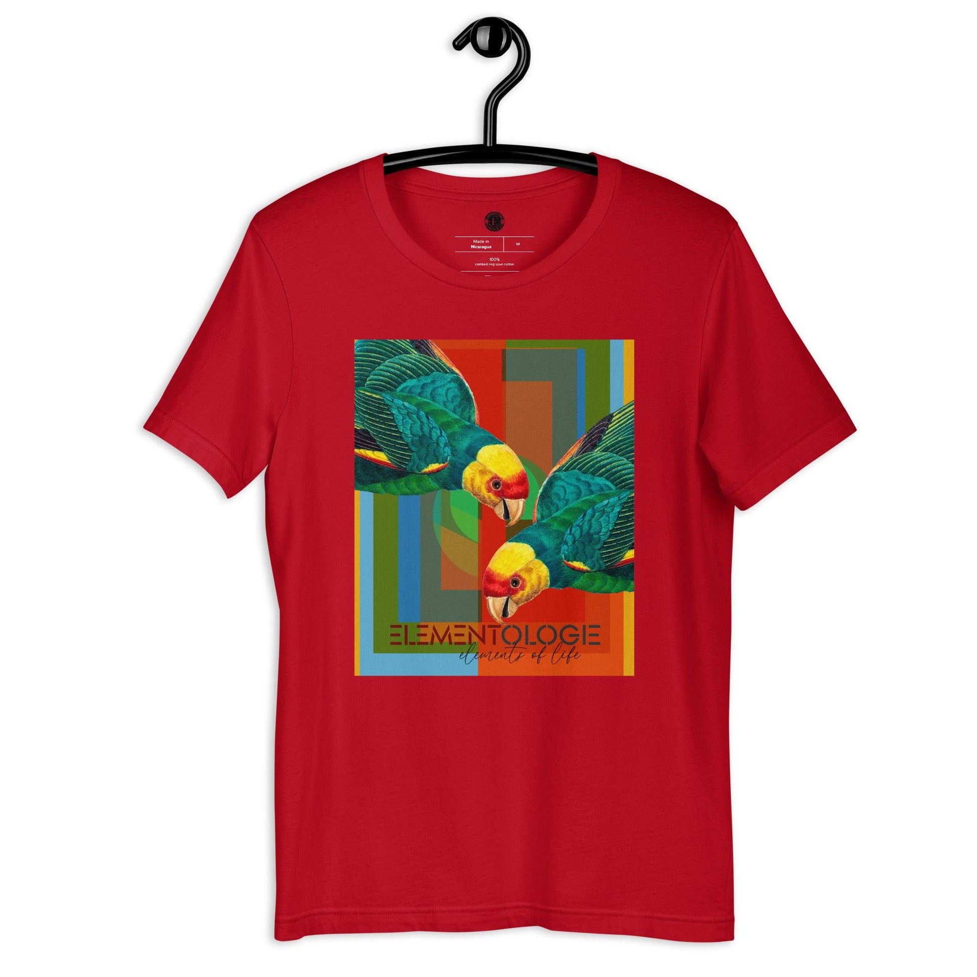 Unisex T-Shirt-Parakeets - Elementologie