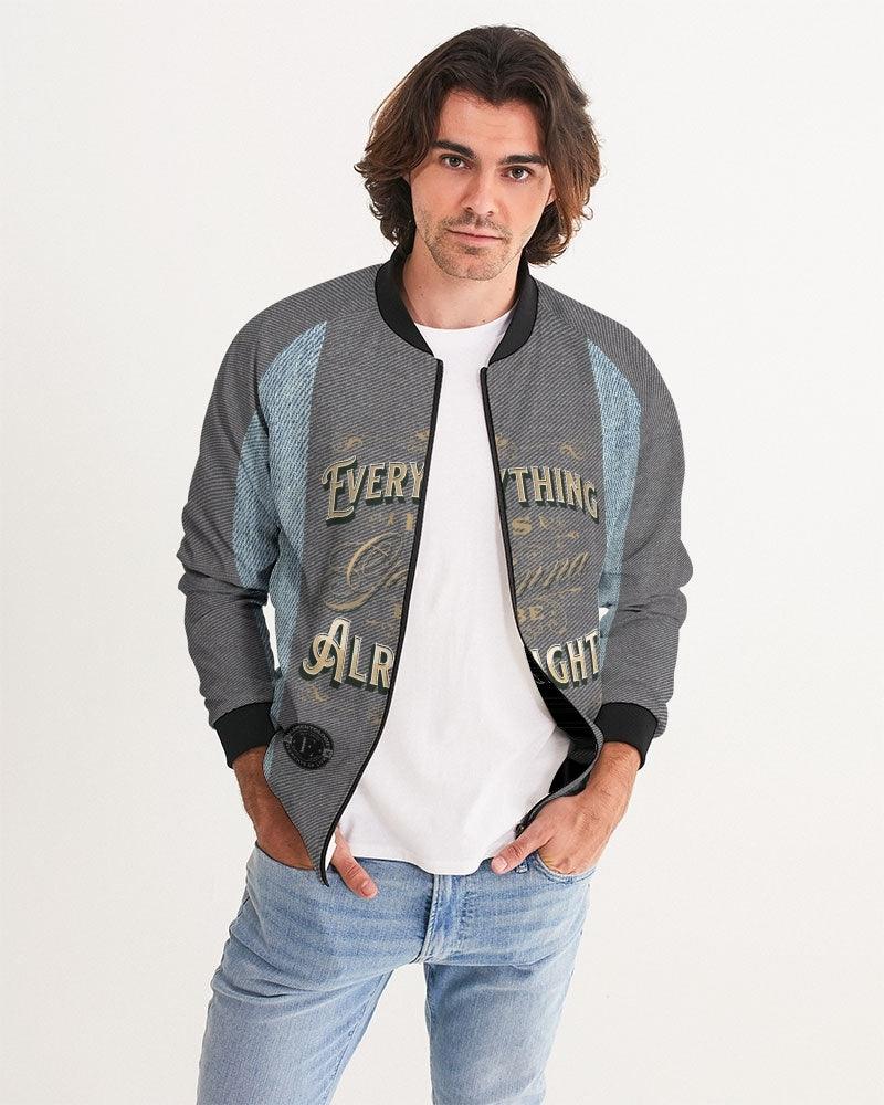 Men's Bomber Jacket-Everything is Gonna to be Alright - Elementologie